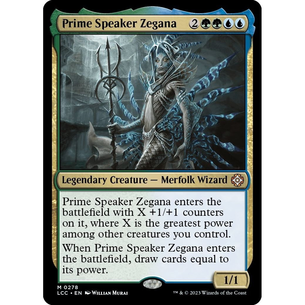 Image for Prime Speaker Zegana (278) (LCC) - Magic: The Gathering