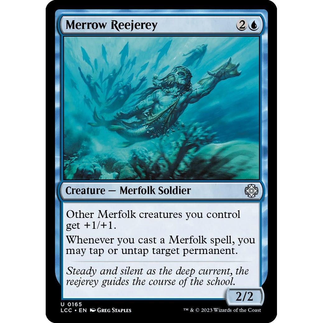 Image for Merrow Reejerey (165) (LCC) - Magic: The Gathering