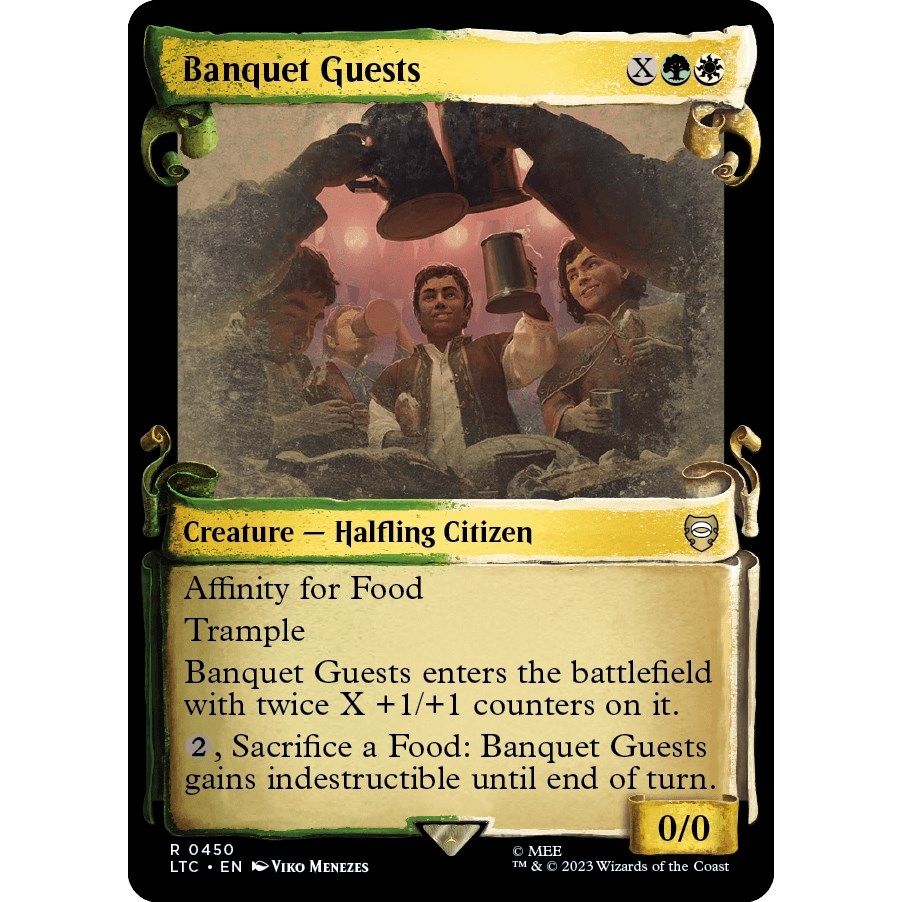 Image for Banquet Guests (Showcase Scrolls) (450) (LTC) - Magic: The Gathering