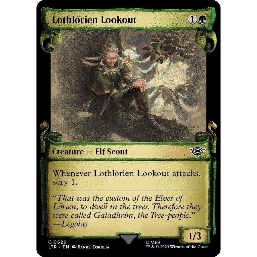 Image for Lothlorien Lookout (Showcase Scrolls) (626) (LTR) - Magic: The Gathering