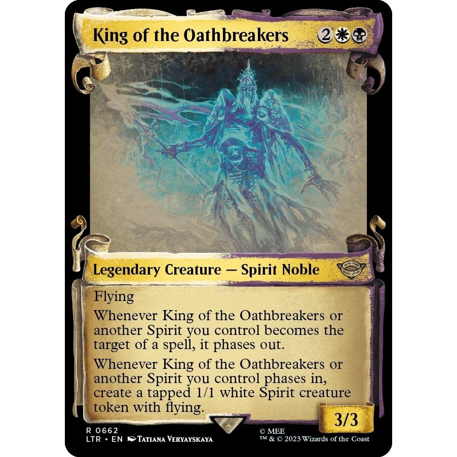 Image for King of the Oathbreakers (Showcase Scrolls) (662) (LTR) - Magic: The Gathering