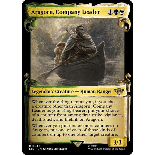 Image for Aragorn, Company Leader (Showcase Scrolls) (642) (LTR) - Magic: The Gathering