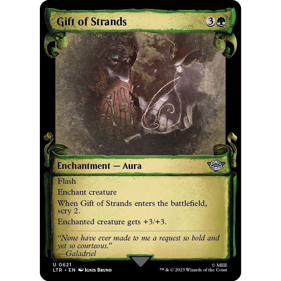 Image for Gift of Strands (Showcase Scrolls) (621) (LTR) - Magic: The Gathering
