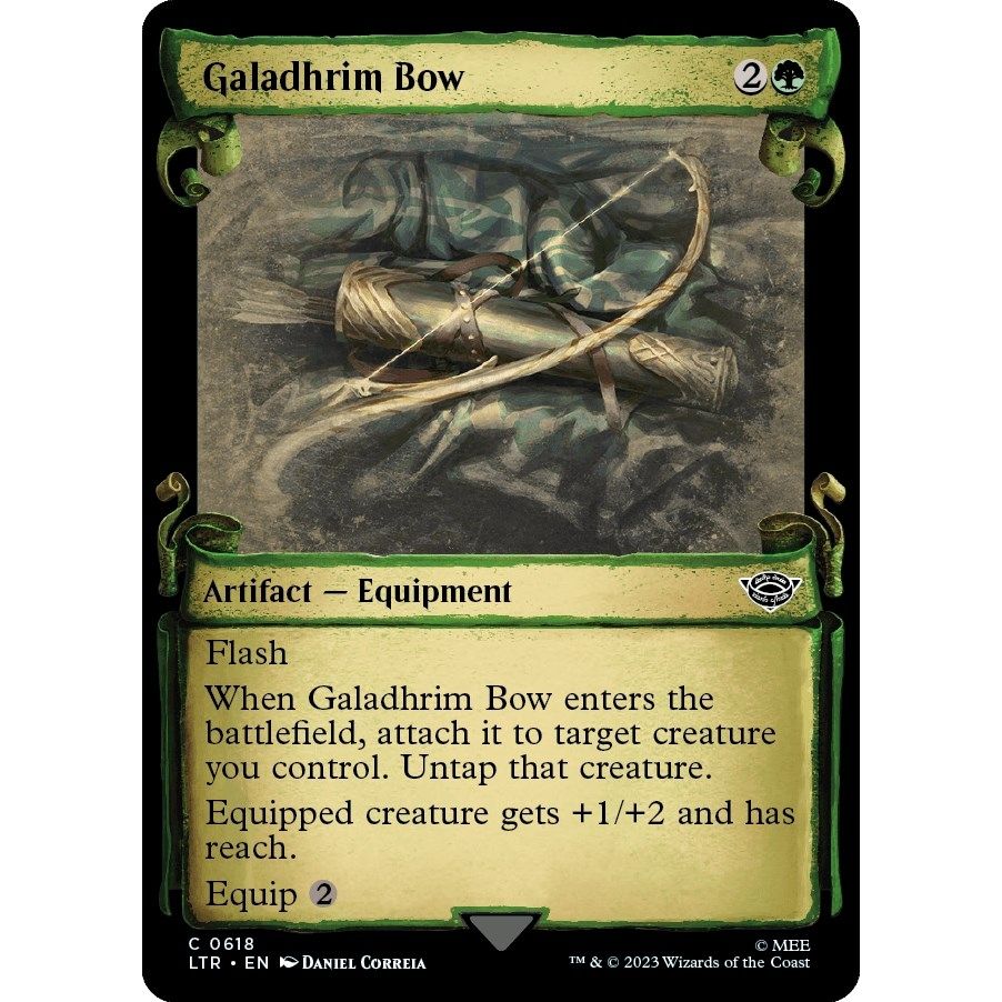 Image for Galadhrim Bow (Showcase Scrolls) (618) (LTR) - Magic: The Gathering