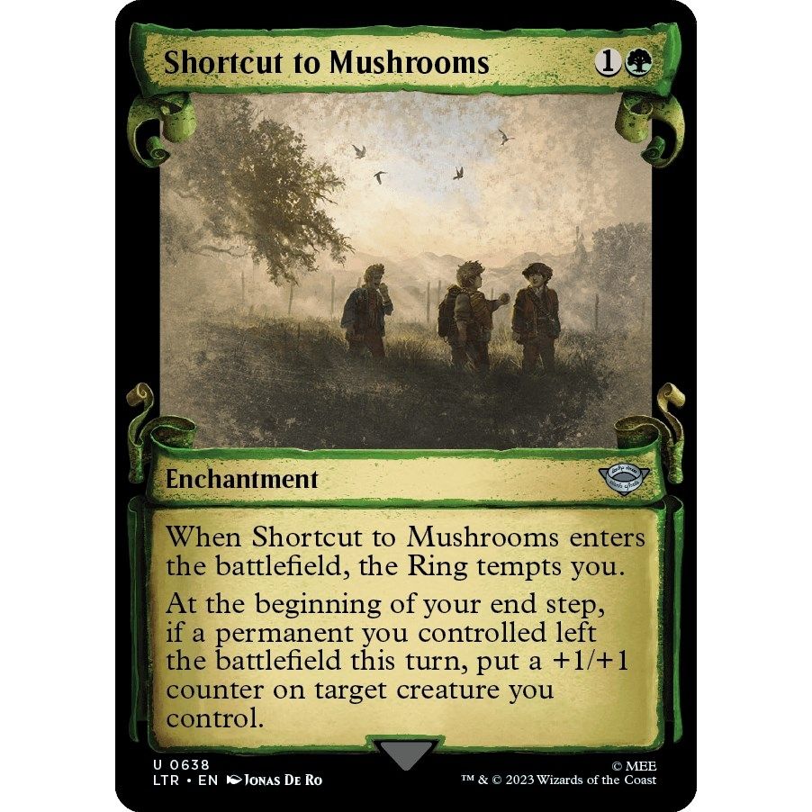 Image for Shortcut to Mushrooms (Showcase Scrolls) (638) (LTR) - Magic: The Gathering