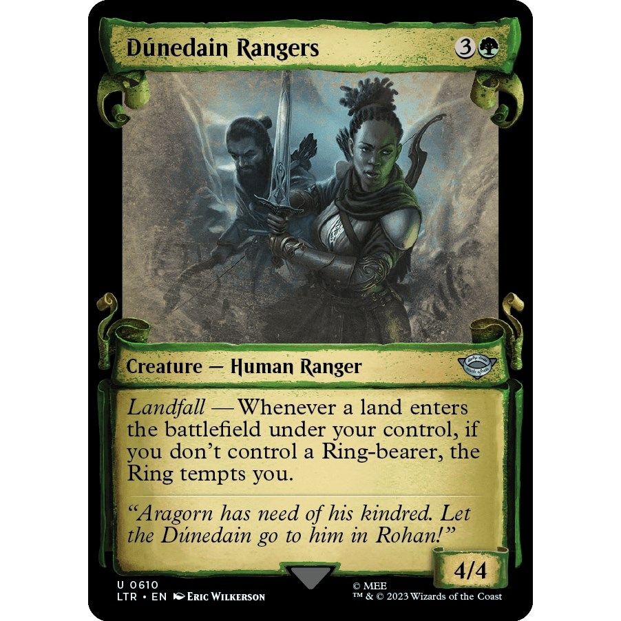 Image for Dunedain Rangers (Showcase Scrolls) (610) (LTR) - Magic: The Gathering