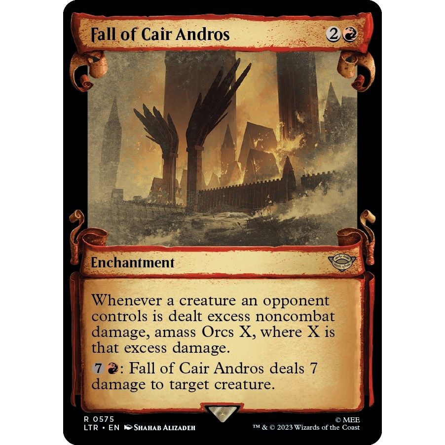 Image for Fall of Cair Andros (Showcase Scrolls) (575) (LTR) - Magic: The Gathering