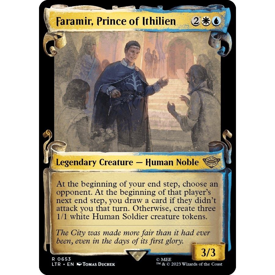 Image for Faramir, Prince of Ithilien (Showcase Scrolls) (653) (LTR) - Magic: The Gathering