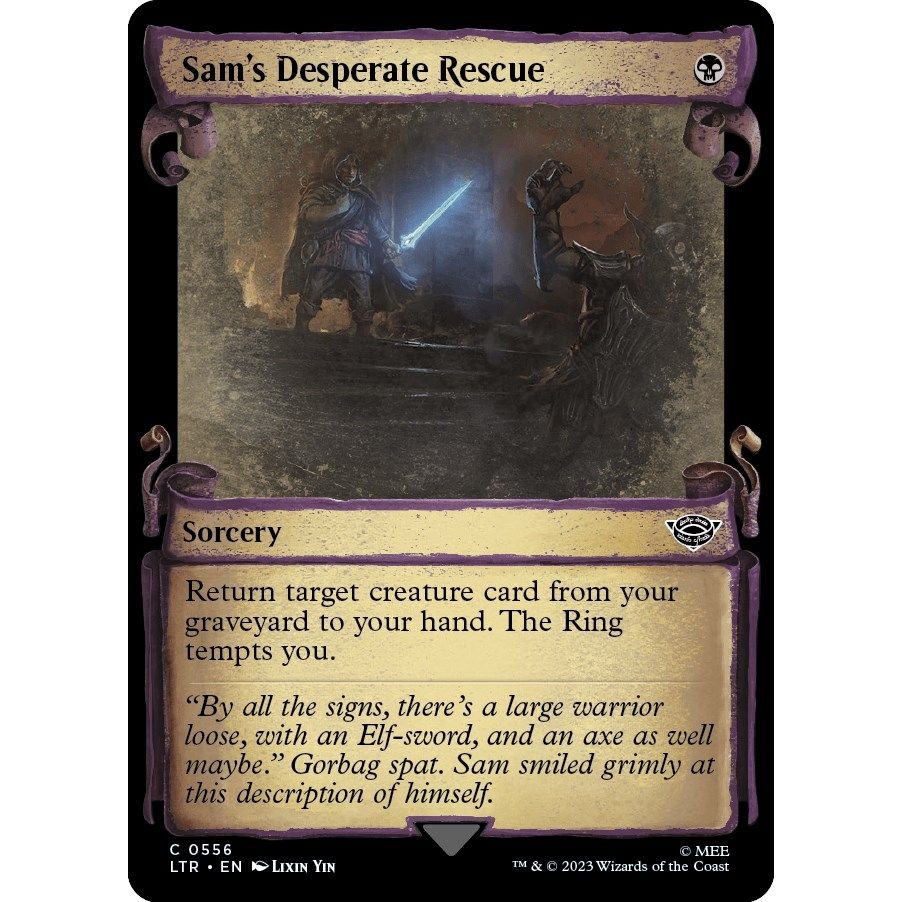 Image for Sam's Desperate Rescue (Showcase Scrolls) (556) (LTR) - Magic: The Gathering