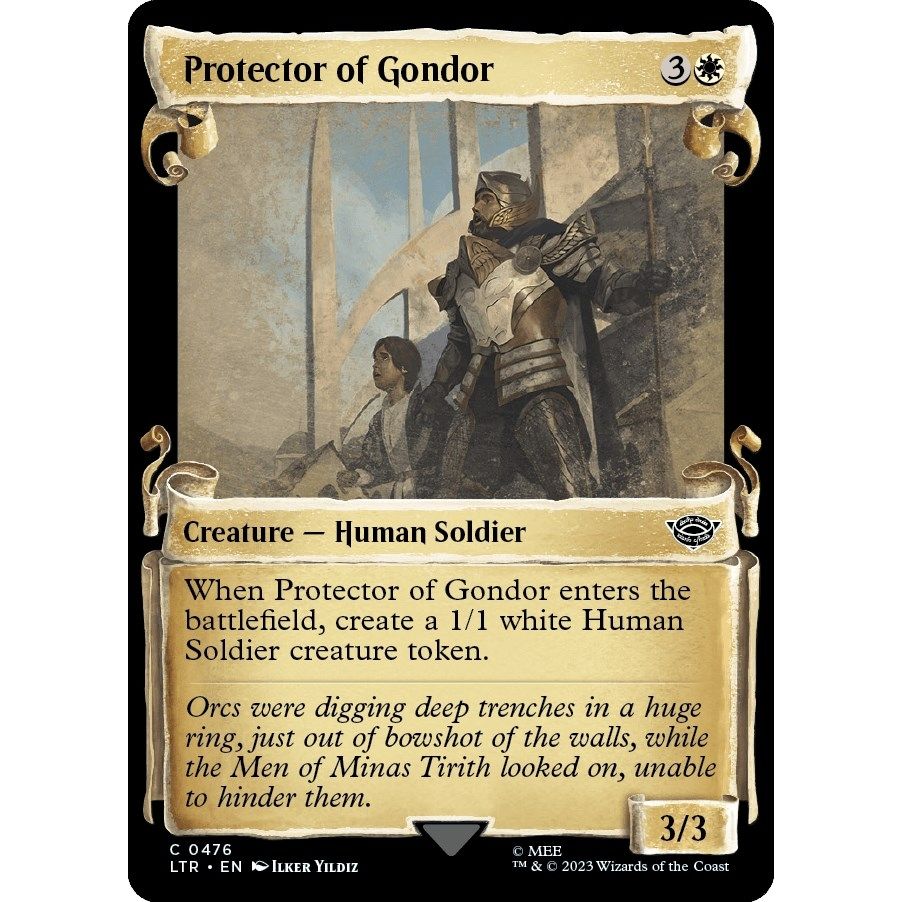 Image for Protector of Gondor (Showcase Scrolls) (476) (LTR) - Magic: The Gathering