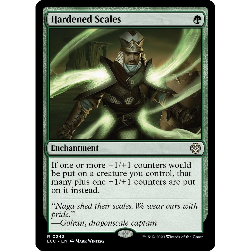 Image for Hardened Scales (243) (LCC) - Magic: The Gathering