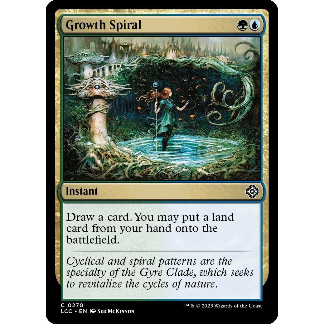 Image for Growth Spiral (270) (LCC) - Magic: The Gathering