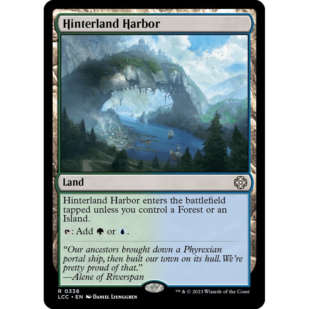 Image for Hinterland Harbor (336) (LCC) - Magic: The Gathering