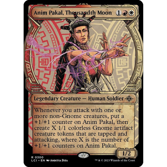 Image for Anim Pakal, Thousandth Moon (Showcase) (300) (LCI) - Magic: The Gathering