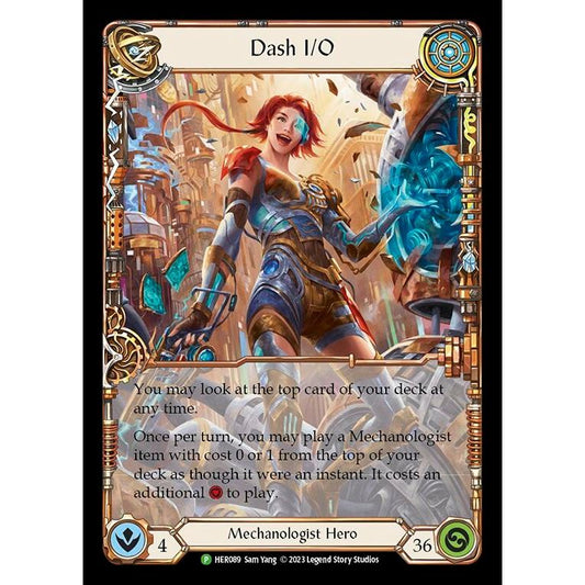 Image for Dash I/O - HER089 (HER089) (PR) - Flesh and Blood TCG