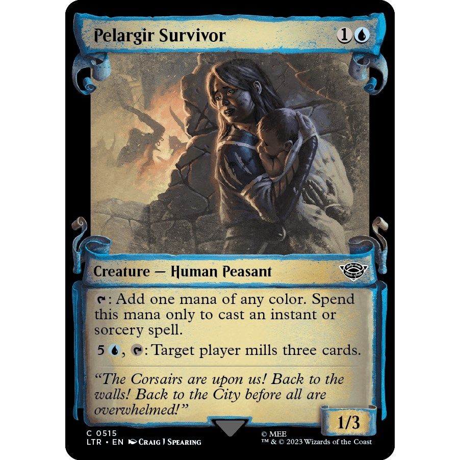 Image for Pelargir Survivor (Showcase Scrolls) (515) (LTR) - Magic: The Gathering