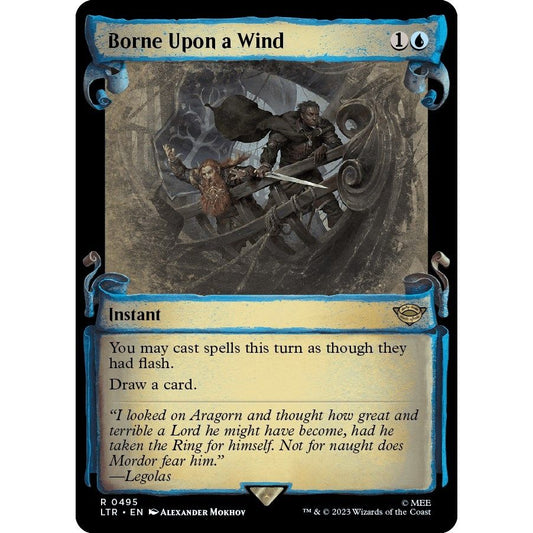 Image for Borne Upon a Wind (Showcase Scrolls) (495) (LTR) - Magic: The Gathering