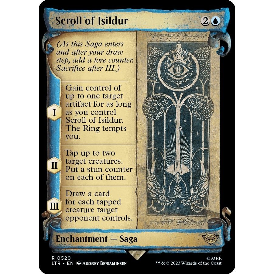 Image for Scroll of Isildur (Showcase Scrolls) (520) (LTR) - Magic: The Gathering