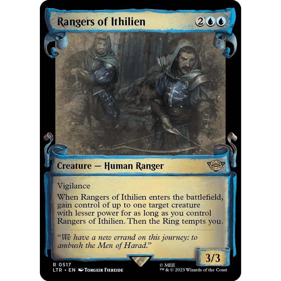 Image for Rangers of Ithilien (Showcase Scrolls) (517) (LTR) - Magic: The Gathering