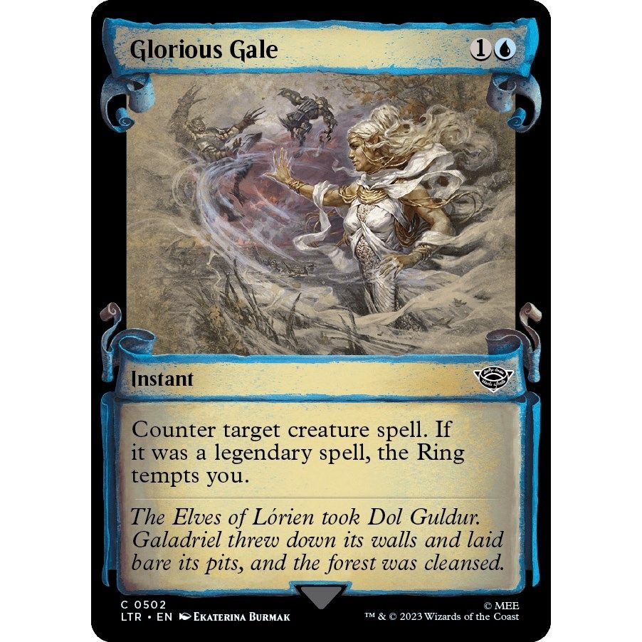 Image for Glorious Gale (Showcase Scrolls) (502) (LTR) - Magic: The Gathering