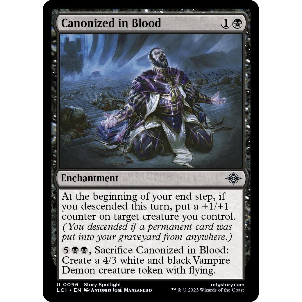Image for Canonized in Blood (96) (LCI) - Magic: The Gathering