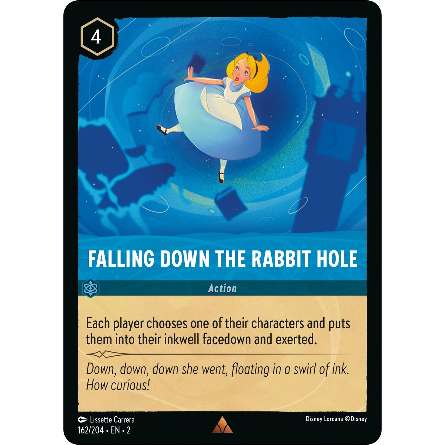 Image for Falling Down the Rabbit Hole (162/204) (2) - Disney Lorcana