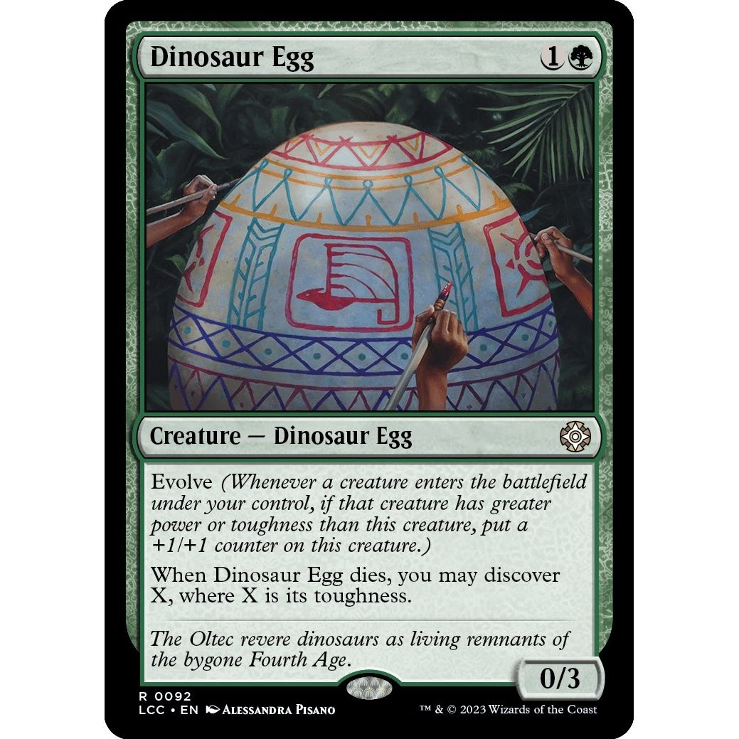 Image for Dinosaur Egg (92) (LCC) - Magic: The Gathering