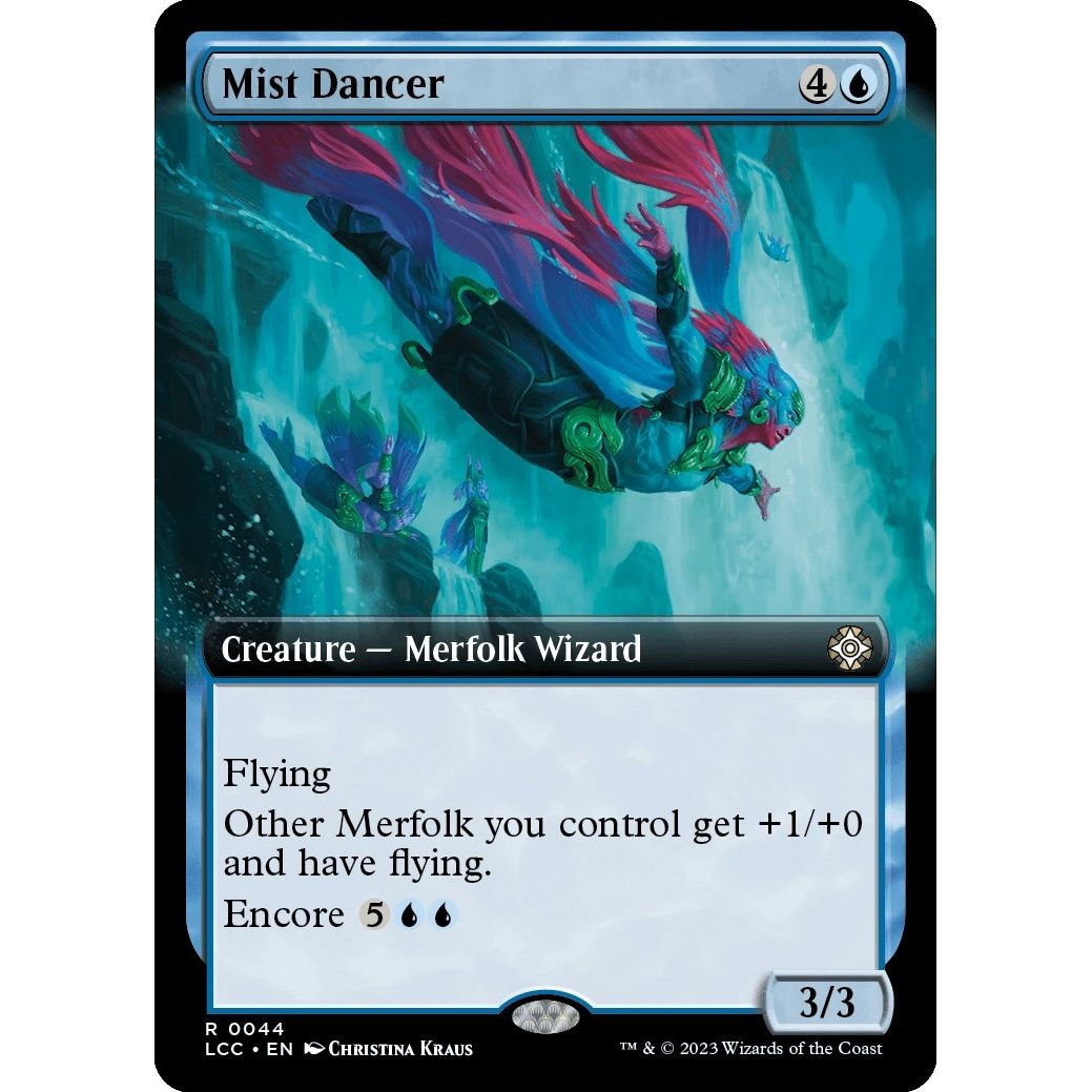 Image for Mist Dancer (Extended Art) (44) (LCC) - Magic: The Gathering
