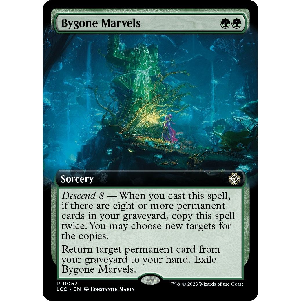 Image for Bygone Marvels (Extended Art) (57) (LCC) - Magic: The Gathering