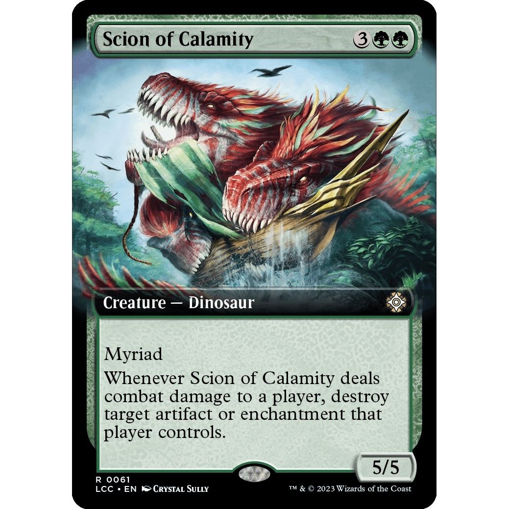 Image for Scion of Calamity (Extended Art) (61) (LCC) - Magic: The Gathering
