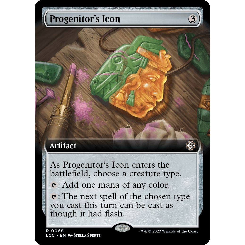 Image for Progenitor's Icon (Extended Art) (68) (LCC) - Magic: The Gathering