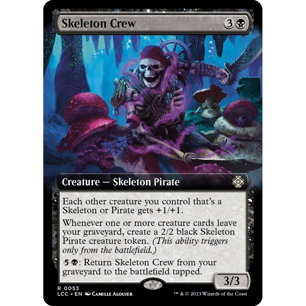 Image for Skeleton Crew (Extended Art) (53) (LCC) - Magic: The Gathering