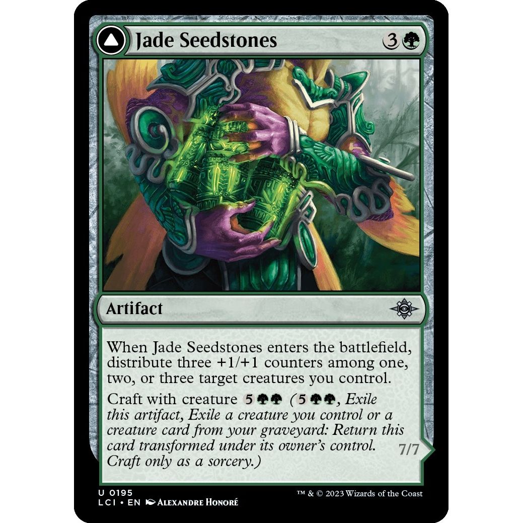 Image for Jade Seedstones (195) (LCI) - Magic: The Gathering