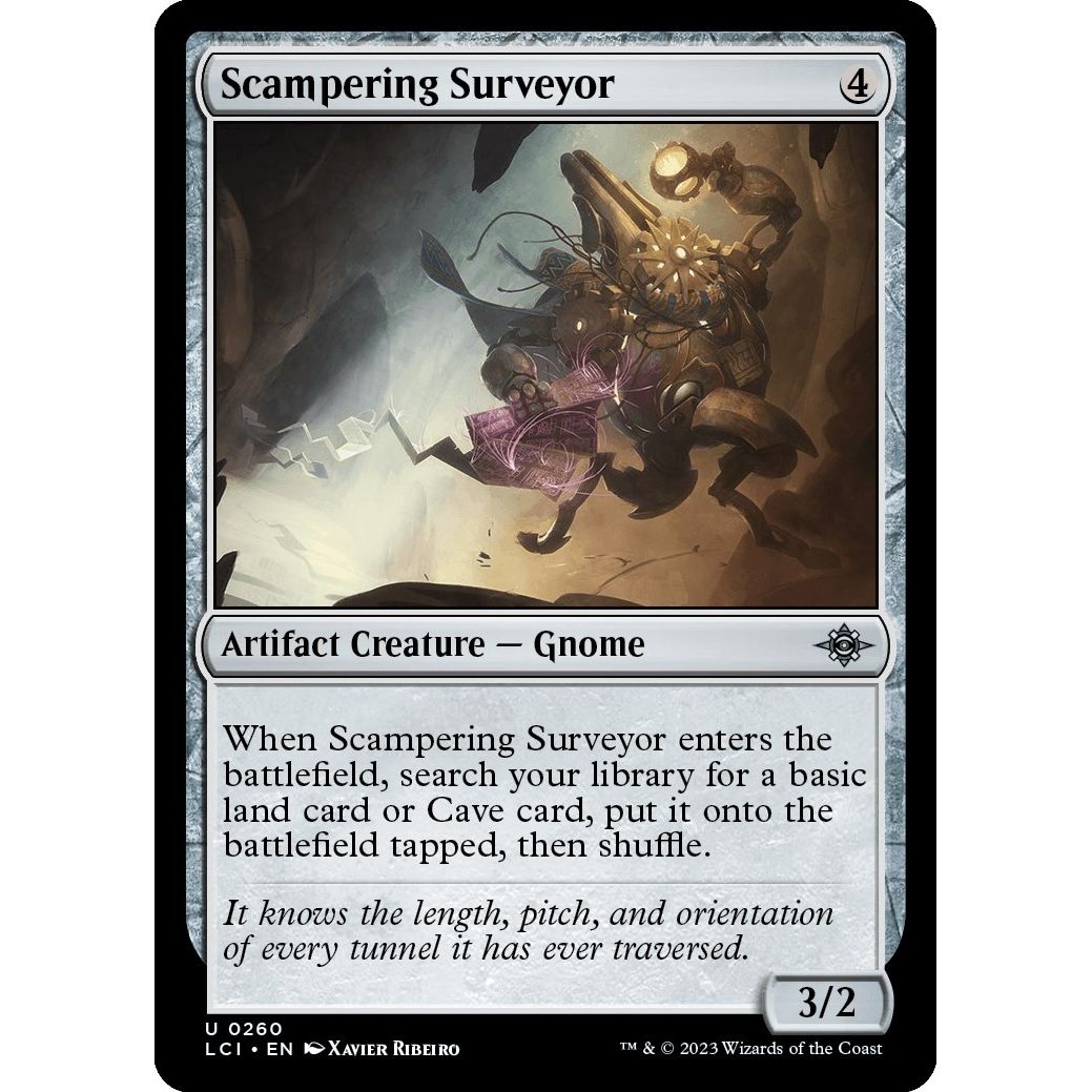 Image for Scampering Surveyor (260) (LCI) - Magic: The Gathering