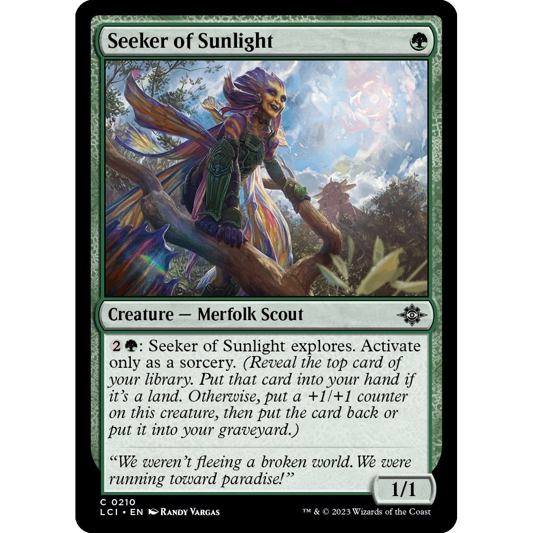 Image for Seeker of Sunlight (210) (LCI) - Magic: The Gathering