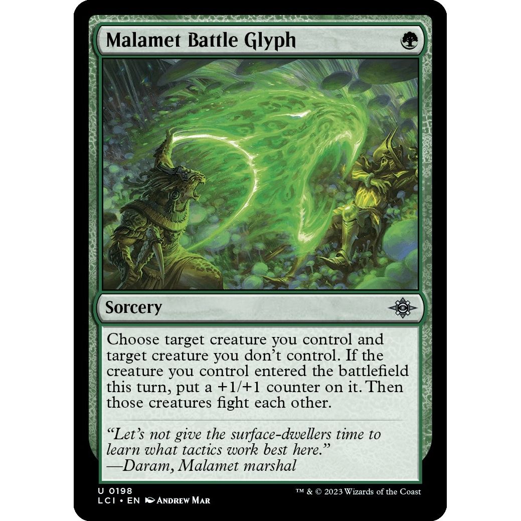Image for Malamet Battle Glyph (198) (LCI) - Magic: The Gathering