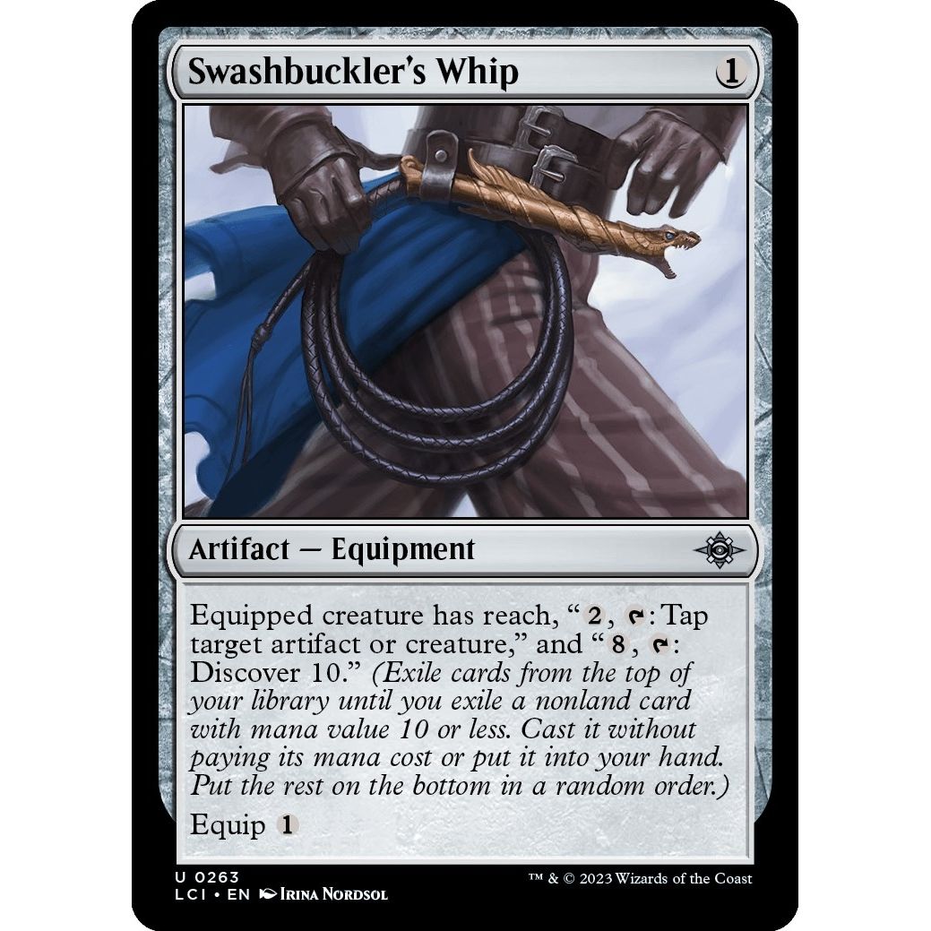 Image for Swashbuckler's Whip (263) (LCI) - Magic: The Gathering