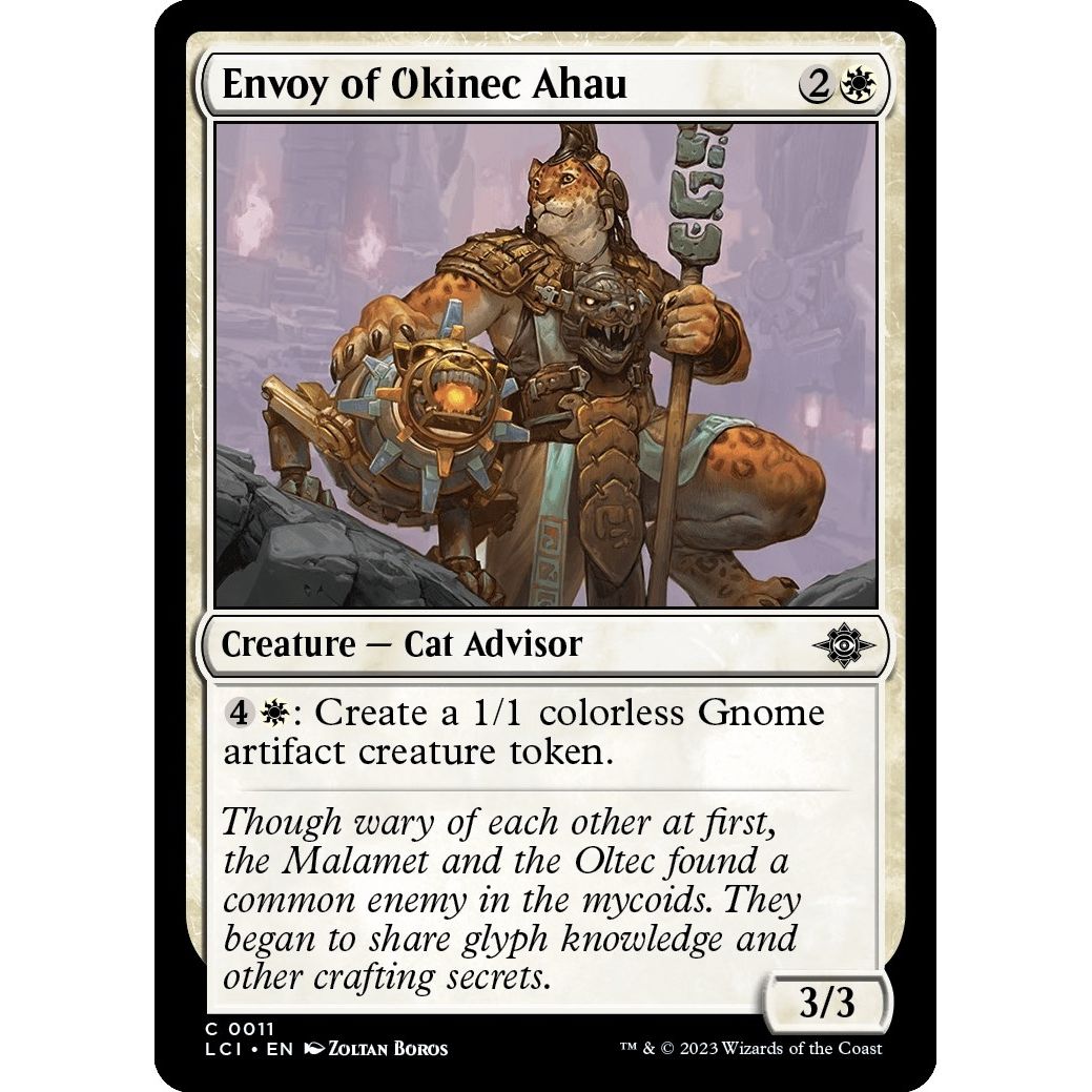 Image for Envoy of Okinec Ahau (11) (LCI) - Magic: The Gathering