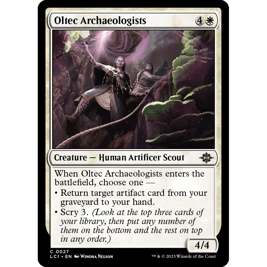 Image for Oltec Archaeologists (27) (LCI) - Magic: The Gathering