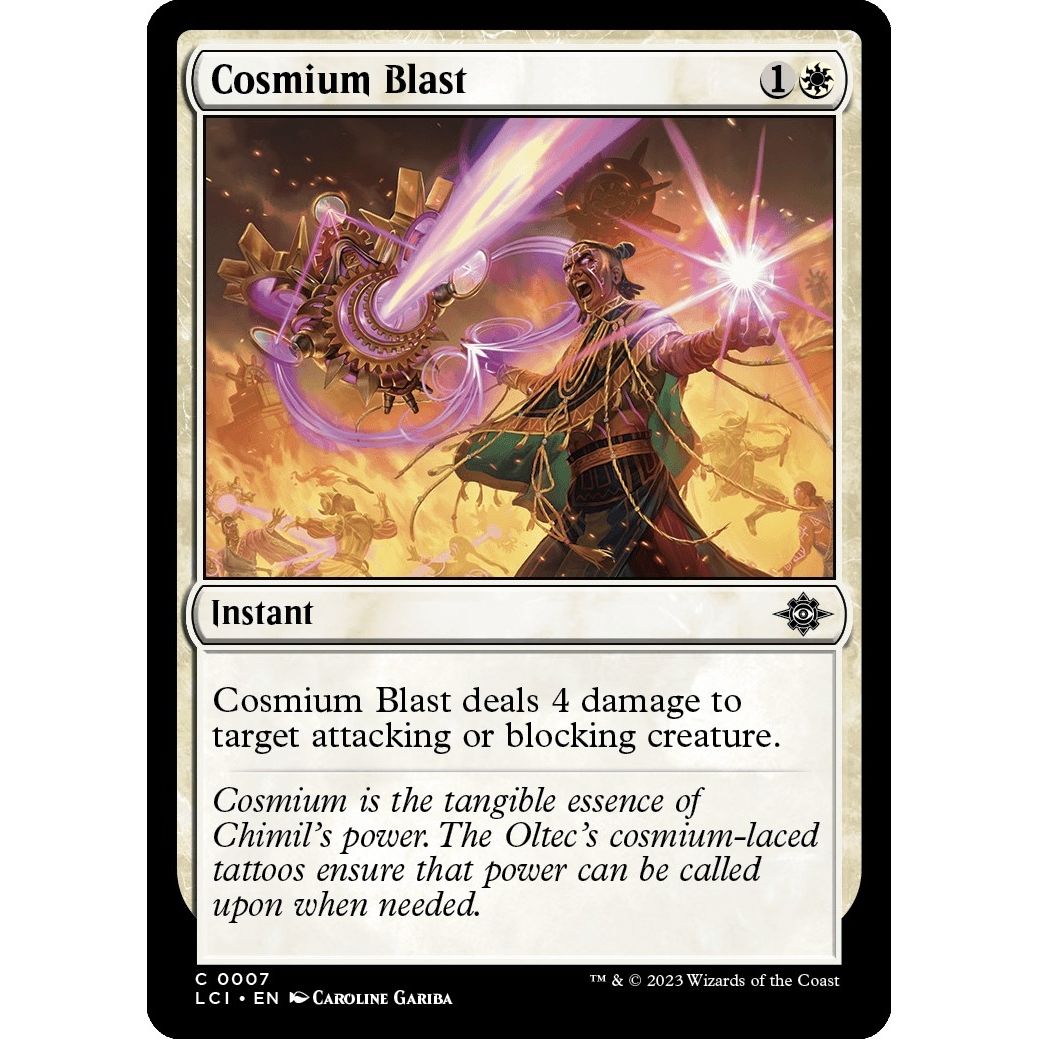 Image for Cosmium Blast (7) (LCI) - Magic: The Gathering
