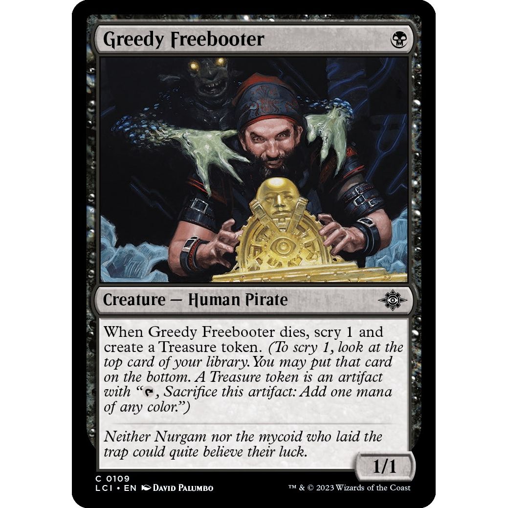 Image for Greedy Freebooter (109) (LCI) - Magic: The Gathering