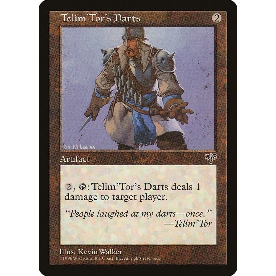 Image for Telim'Tor's Darts (MIR) - Magic: The Gathering