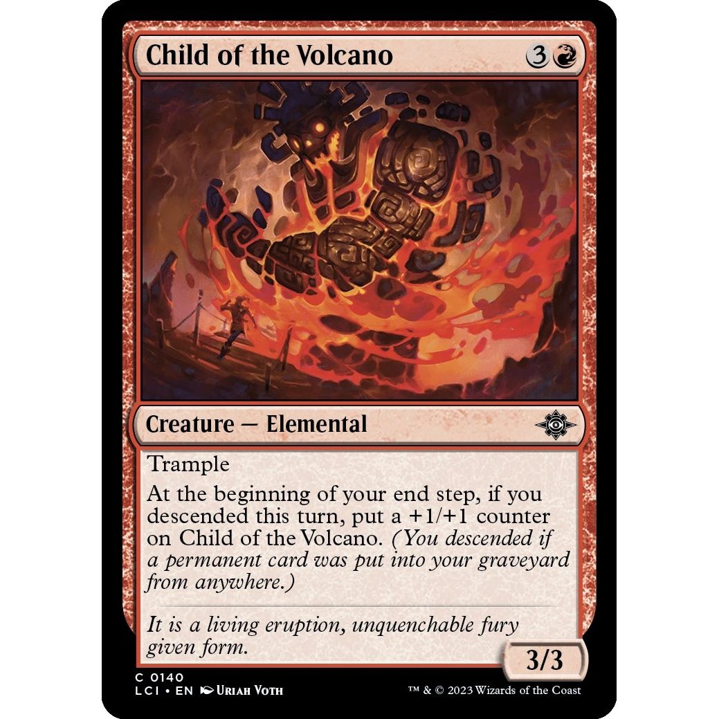 Image for Child of the Volcano (140) (LCI) - Magic: The Gathering