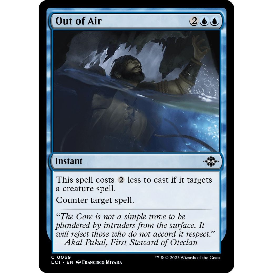 Image for Out of Air (69) (LCI) - Magic: The Gathering