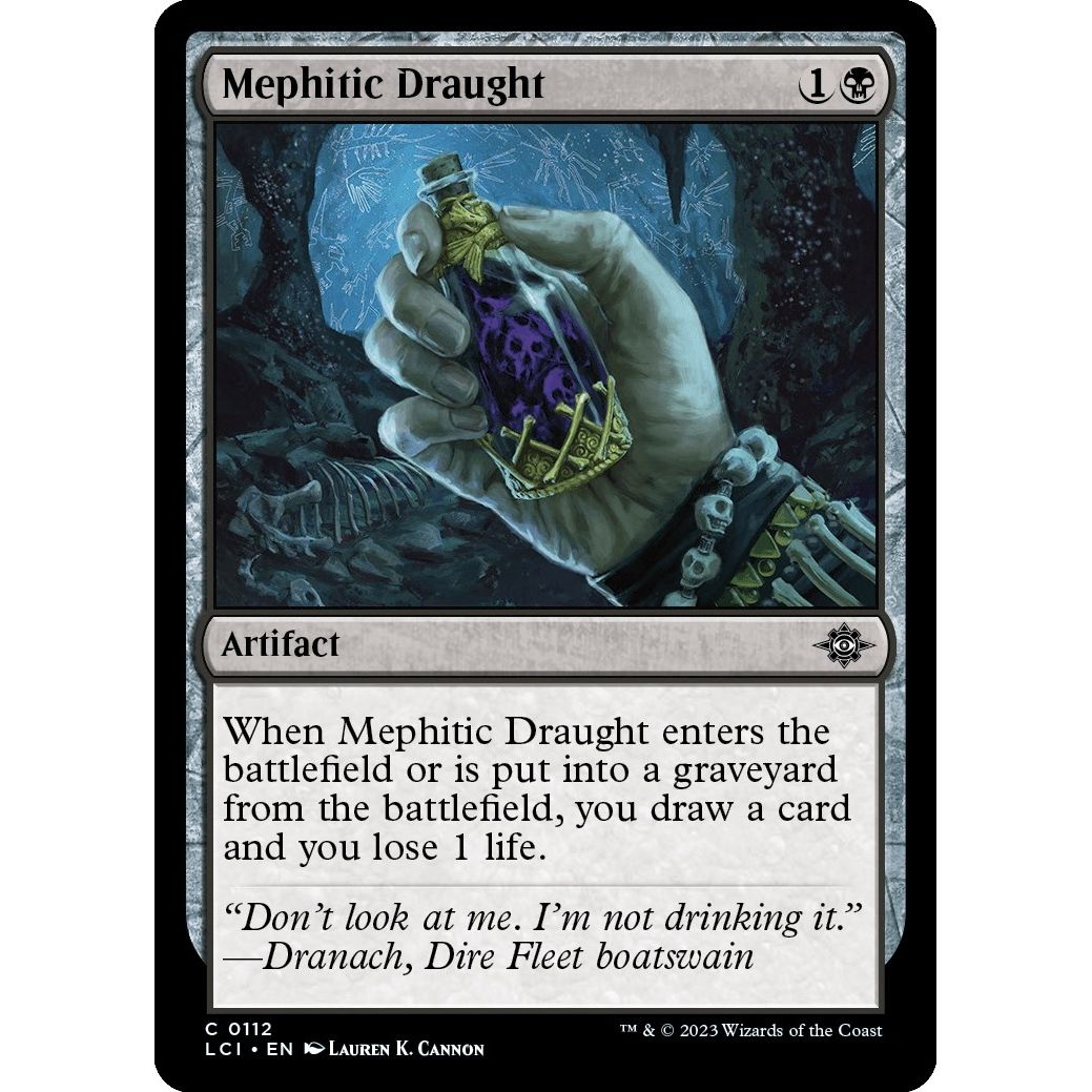Image for Mephitic Draught (112) (LCI) - Magic: The Gathering
