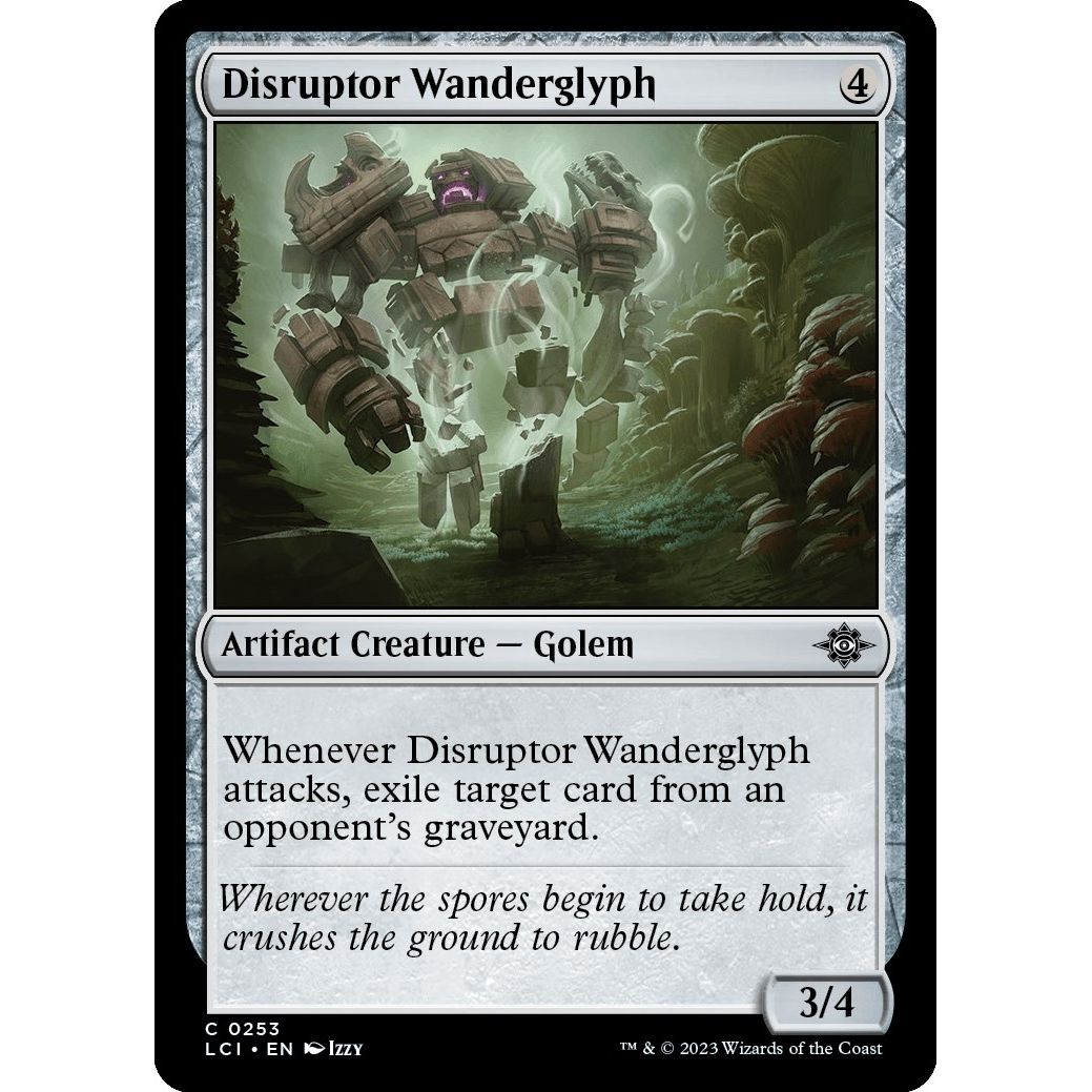 Image for Disruptor Wanderglyph (253) (LCI) - Magic: The Gathering