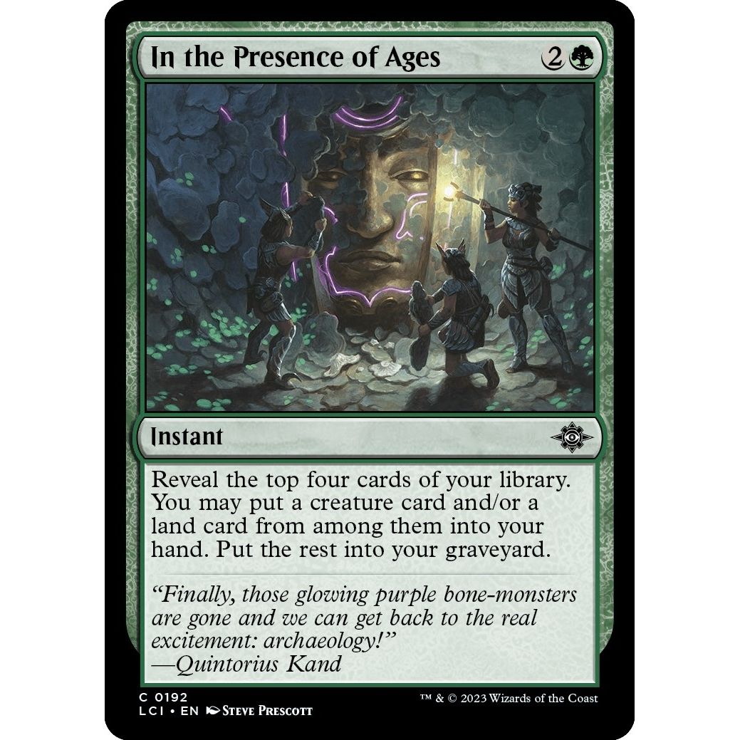 Image for In the Presence of Ages (192) (LCI) - Magic: The Gathering