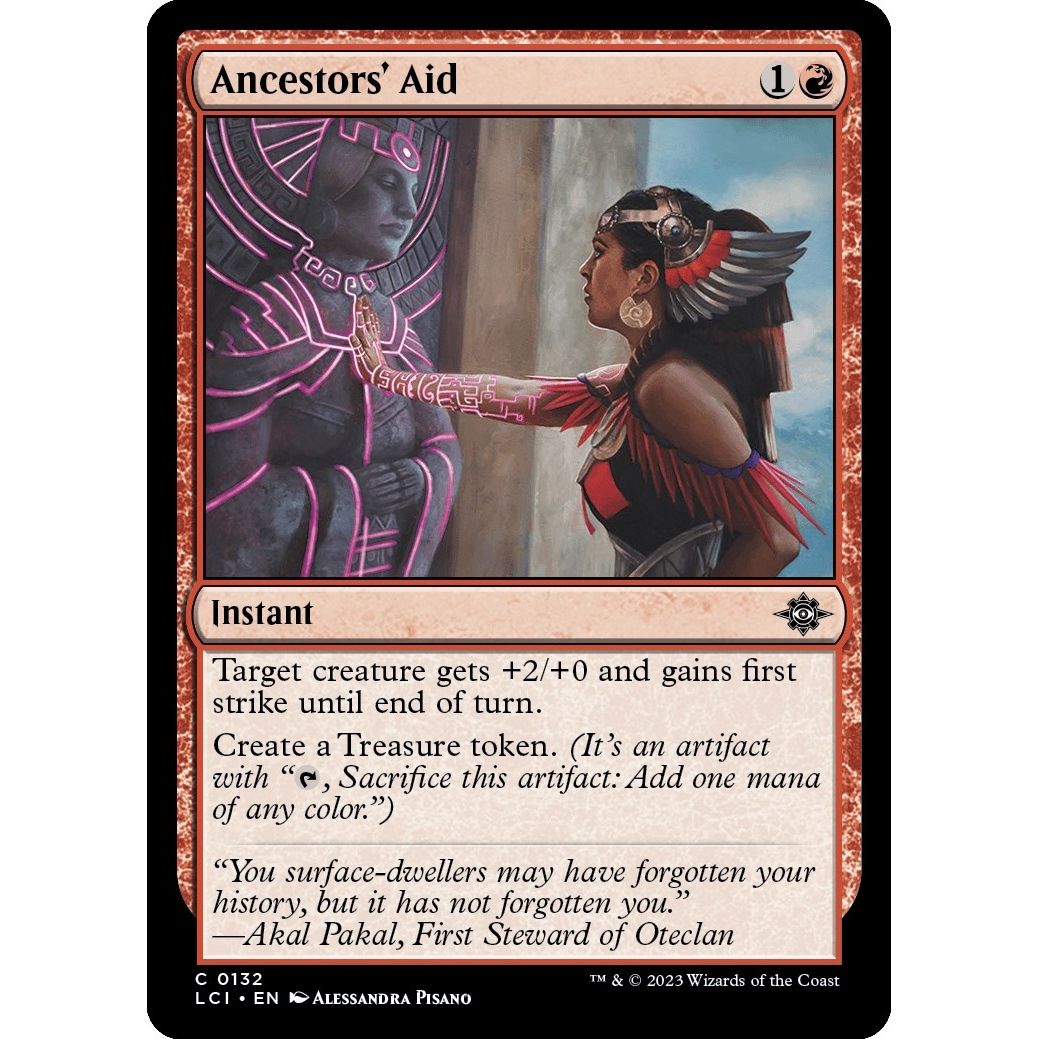 Image for Ancestors' Aid (132) (LCI) - Magic: The Gathering