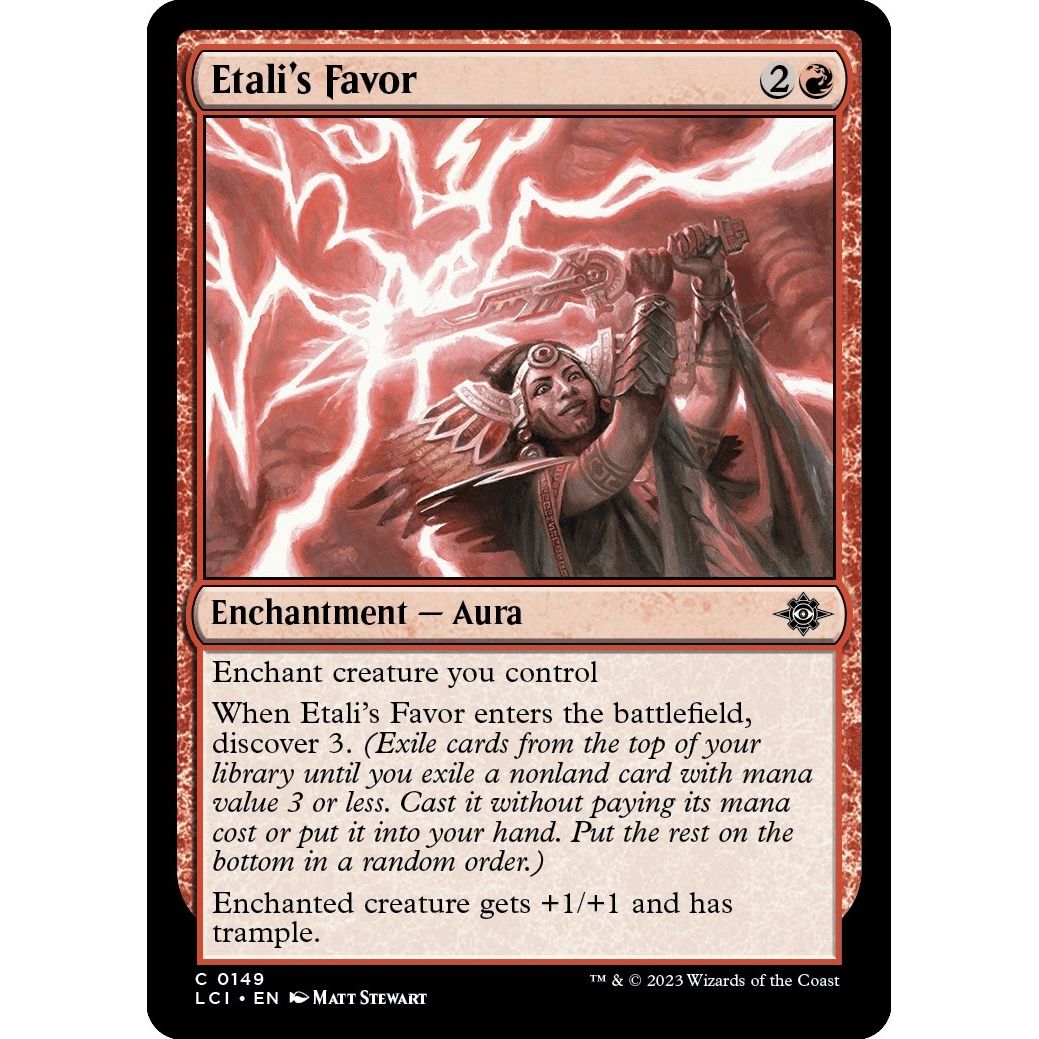 Image for Etali's Favor (149) (LCI) - Magic: The Gathering