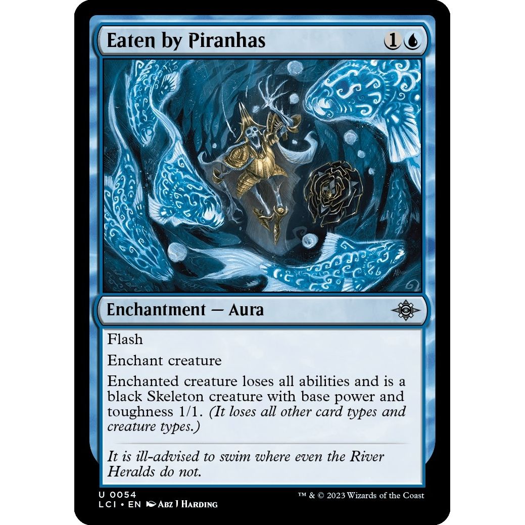 Image for Eaten by Piranhas (54) (LCI) - Magic: The Gathering